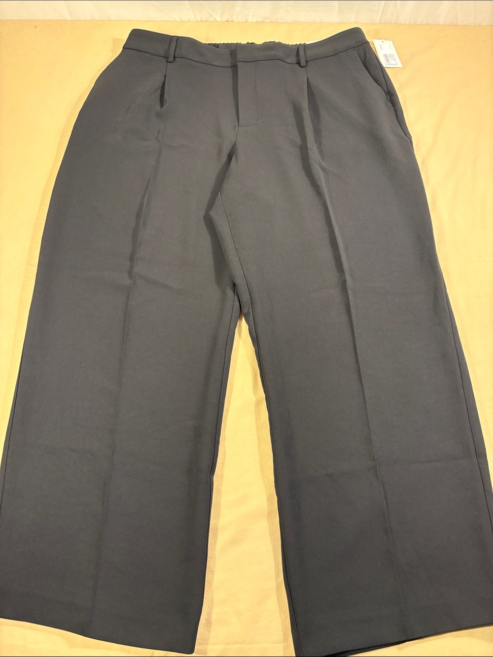 A New Day NWT The Essential Trouser High Rise Straight Leg Black Pants 18R Plus
